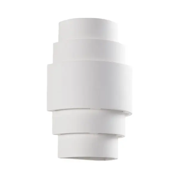 Wandlamp Lindby Marit, Hoogte 30 Cm, Wit, Gips, E14 thumbnail