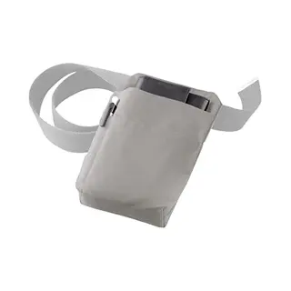 Exner Kassier-Halfter, Gürteltasche Für Kellner-Börse, Baumwoll-Mischgewebe, Farbe Silbergrau