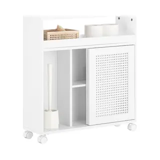 SoBuy BZR119-W Badezimmeraufbewahrungsschrank