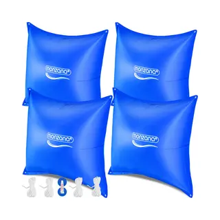 monzana® Pool Cushion 4 Pcs Set Blue 120x120cm -20°C