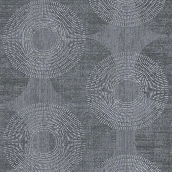 Profhome - Grafik Tapete 378326 Vliestapete Leicht Strukturiert Mit Geometrischen Formen Glitzernd Schwarz Grau 5, 33 M2 thumbnail