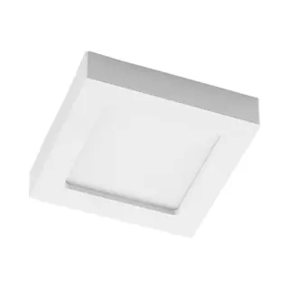 Prios - Led Plafondlamp - 1licht - Polycarbonaat, Aluminium - H, 3.5 Cm - Wit - Inclusief Lichtbron