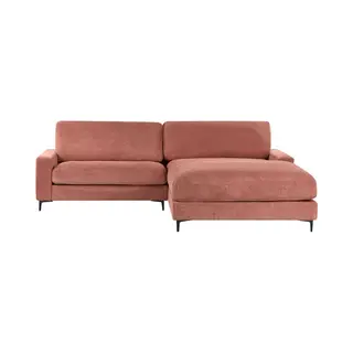 Beliani - Maloy - Hoekbank - Rood - Linkszijdig - Polyester