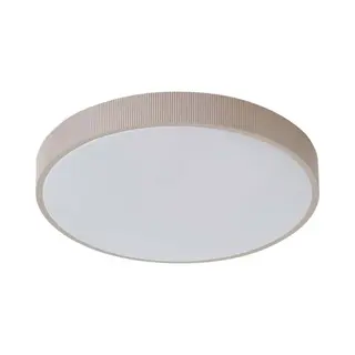 Lindby Led Plafondlamp Zylo, Lichtgrijs, Ø 49 Cm, Cct, Dimbaar