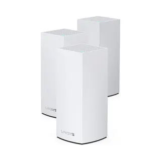 Linksys AX5400 Whole Home Mesh WiFi 6 Dual‑Band System, 3-pack