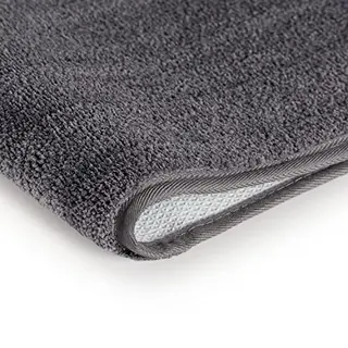 Blumtal Badematte Rutschfester Und Weicher Badezimmerteppich, Rutschsicher, Strapazierfähig, Waschbar, Polyester, Badvorleger In 50x80 Cm - Waschbar
