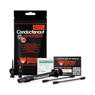 Thermal Grizzly Conductonaut Wärmeleitpaste Thermisches Schmierfett 1 g