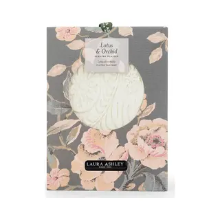 Laura Ashley Duftanhänger & 10ml Duftöl | Wiederverwendbarer Lufterfrischer Aus Keramik Für Auto, Schrank & Wohnraum | Lotus & Orchid