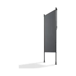Juskys Verticale Zonnescherm Barbados - 100x310 Cm - Grijs