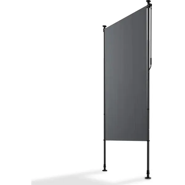 Juskys Verticale Zonnescherm Barbados - 120x310 Cm - Grijs thumbnail