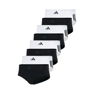 Adidas Basic Brief Heren Herenondergoed Slip Ondergoed, Set Van 8