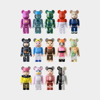 100% Bearbrick Blind Box Series 50 - Medicom Toy (Sealed Case - 24 Stuks)