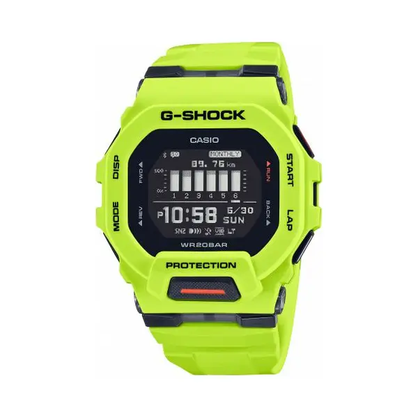 Casio G-Shock Gbd-200-9ER horloge Limoen thumbnail