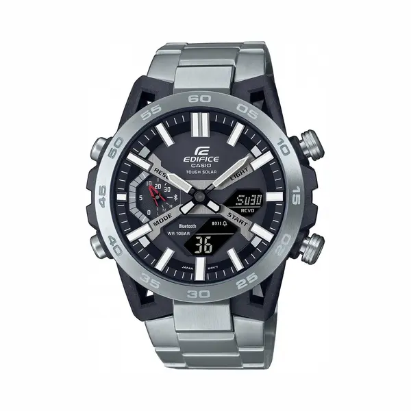 Casio Edifice Ecb-2000D-1AEF - Polshorloge - 51 Mm - Zilverkleurig thumbnail