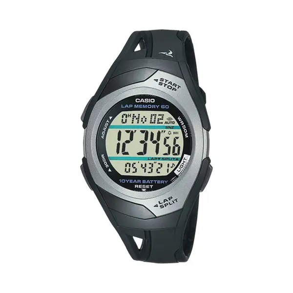 Casio, Armbanduhr, Str-300C-1VEF, Schwarz, Grau, (Chronograph, 35.20 mm) thumbnail