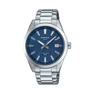 Casio Herrenuhr Edelstahl Blau Efv-160D-2AVEF