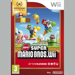 New Super Mario Bros Wii (Nintendo Selects)
