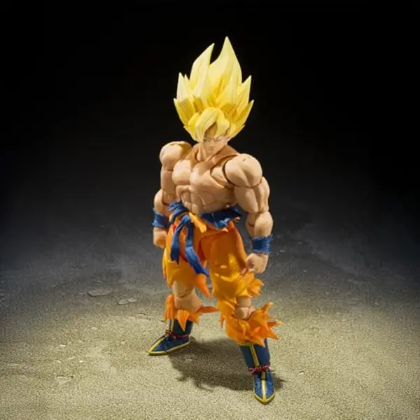 Bandai Tamashii Nations Super Saiyan Son Goku Legendary Super Saiyan Figuur Dragon Ball Z Sh Vijgen Best Selection 15, 4 Cm thumbnail