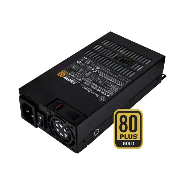Silverstone FX350-G Netzteil 350 W 20+4 pin Atx Flex Atx Schwarz thumbnail