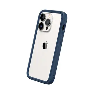 RhinoShield Hoesje Siliconen Geschikt Voor IPhone 14 Pro Max - RhinoShield CrashGuard Nx Bumper Smartphone - Blauw