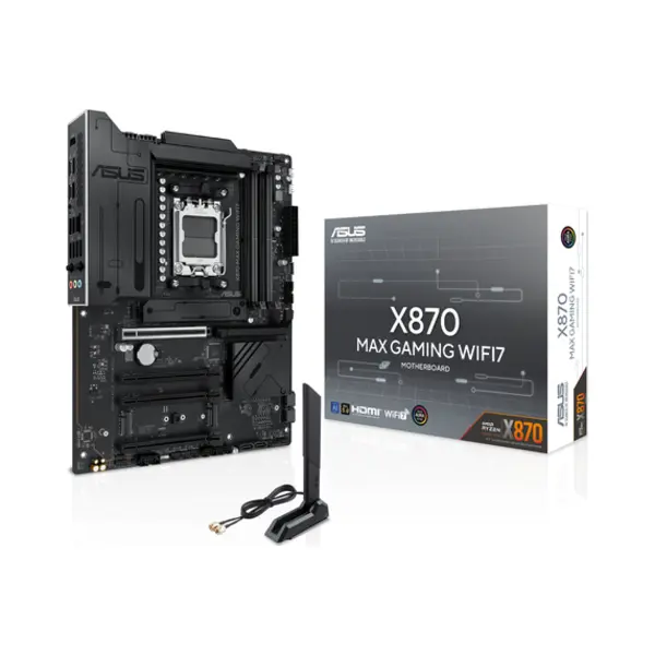 Asus X870 Max Gaming WIFI7 Amd X870 Socket AM5 Atx thumbnail