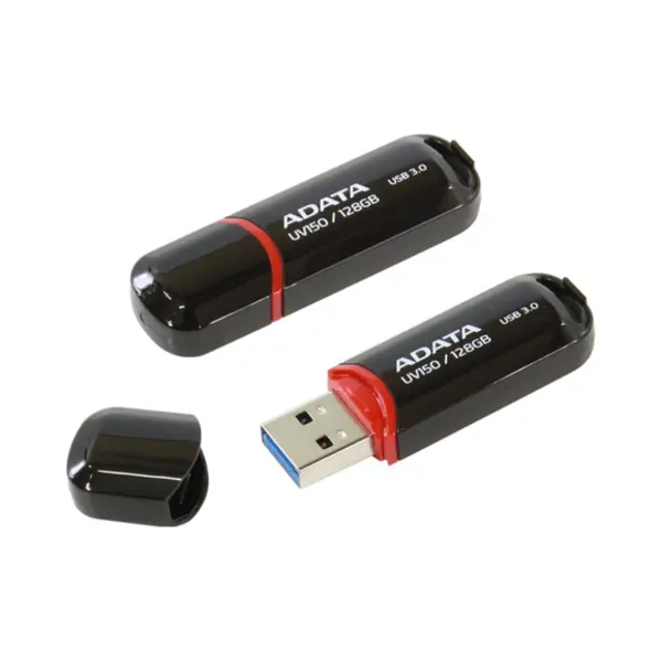 Adata AUV150-128G-Rbk Usb-Stick 128 Gb Usb Typ-A 3.2 Gen 1 (3.1 Gen 1) Schwarz thumbnail