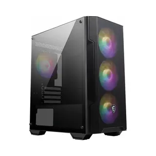 Msi Mag Forge M100A Micro Tower Zwart, Transparant