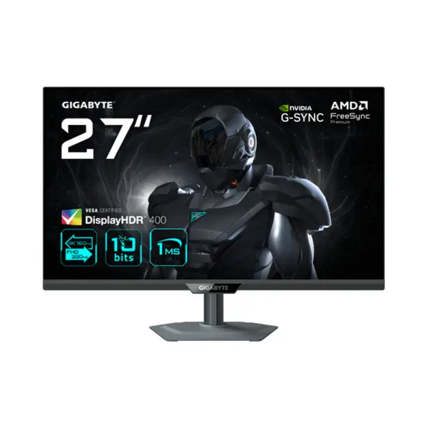 Gigabyte G27U computer monitor 68,6 cm (27") 3840 x 2160 Pixels 4K Ultra Hd Led Zwart thumbnail