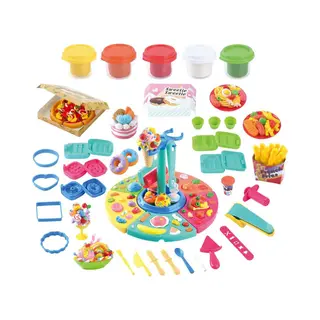 PlayGo Luxus-Essgeschirr-Set Aus Ton – 5 Tontöpfe