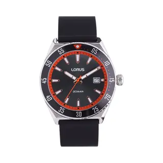 Lorus - Heren Horloge - Zilverkleurig Met Band