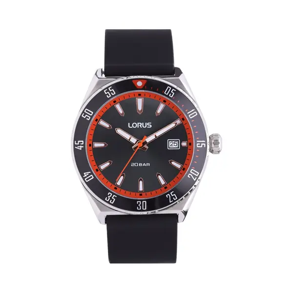 Lorus - Heren Horloge - Zilverkleurig Met Band thumbnail