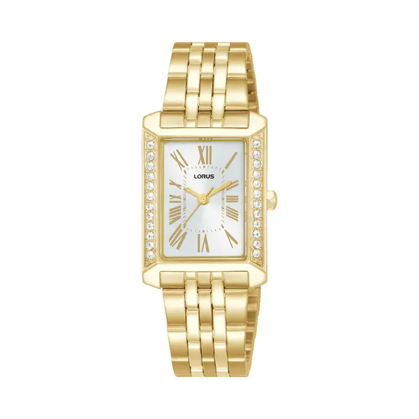 Lorus - Dames Horloge - Goudkleurig Met Band thumbnail