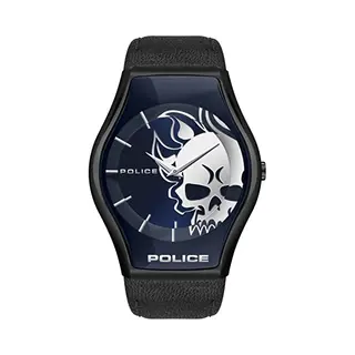 Police Watches Sphere Herren Uhr Analog Quarzwerk Mit Sonstige Materialien Armband Pl.16114JSU-03