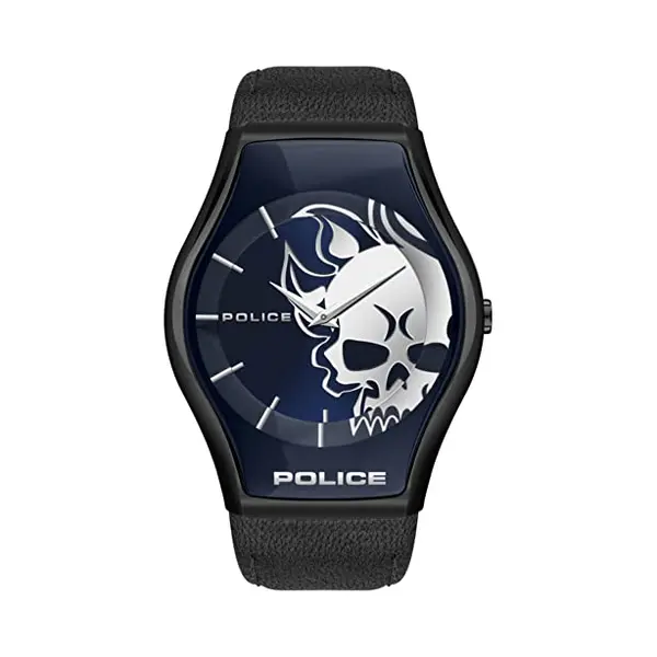 Police Watches Sphere Herren Uhr Analog Quarzwerk Mit Sonstige Materialien Armband Pl.16114JSU-03 thumbnail