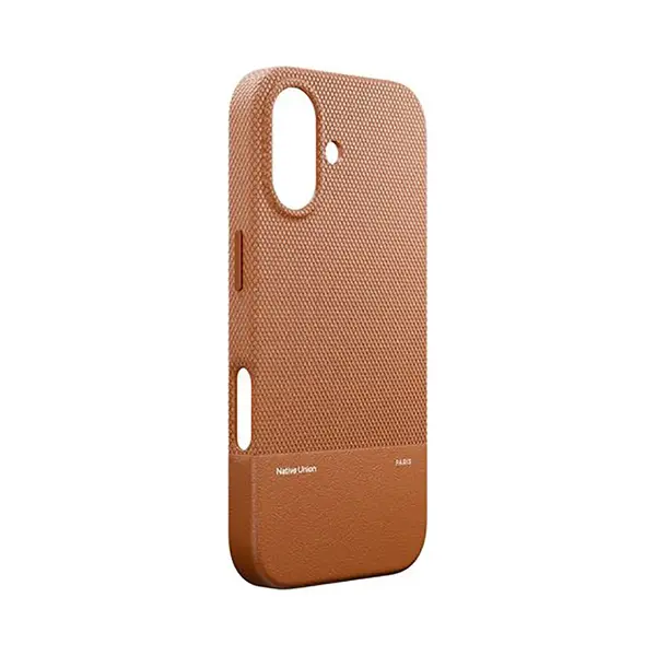 Native Union, MagSafe Hoesje Geschikt Voor Apple IPhone 17 Van Ultra Sterk Tpu KickCase Serie, Lichtbruin thumbnail