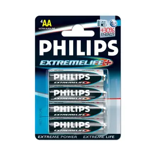 Philips ExtremeLife Batterij LR6-P12/12C