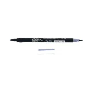 Zig Art & Graphic Twin Tip Brush Marker - Dawn Gray