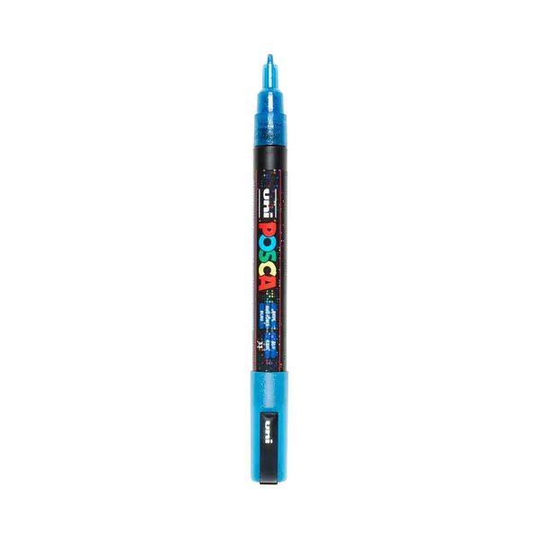 Uni-Ball Posca Pc-3M Fonkelend blauw thumbnail