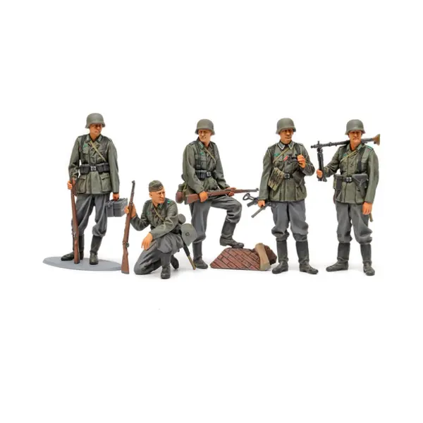Tamiya German Infantry Set maßstabsgetreue modell ersatzteil & zubehör Soldaten thumbnail