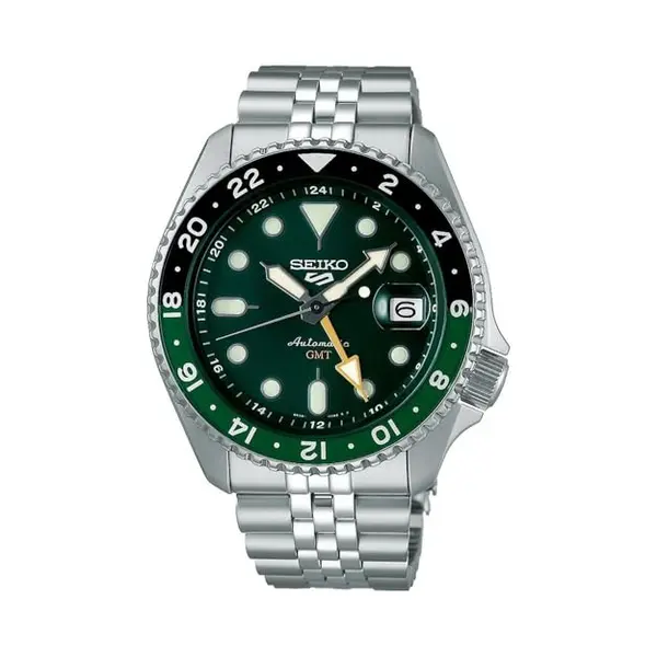 Seiko 5 Sports - Heren Horloge - Zilverkleurig Met Band thumbnail