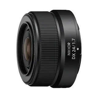 Nikon Nikkor Z Dx 24mm f/1.7 Compactcamera Groothoeklens Zwart