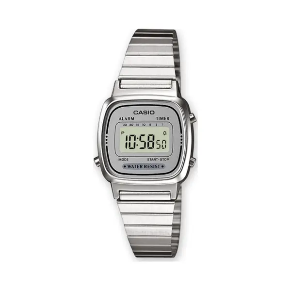 Casio LA670WEA-7EF horloge Vrouw Elektronisch Zilver thumbnail