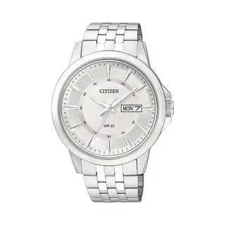 Citizen Herren Analog Quarz Uhr Mit Edelstahl Armband BF2011-51AE