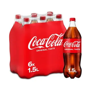 Coca-Cola Casquette Standard (6 X 1, 5 L)