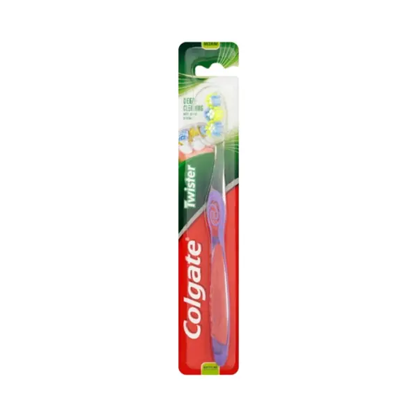 Colgate Twister Medium Tandenborstel - Paars thumbnail