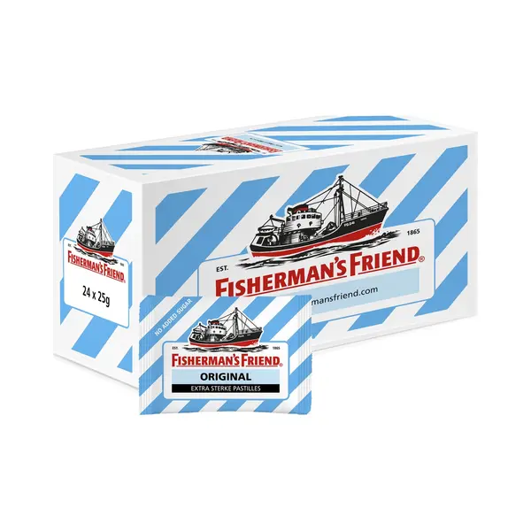 Fisherman's Friend Original - Suikervrije Pastilles - 24 Zakjes X 25 Gram thumbnail