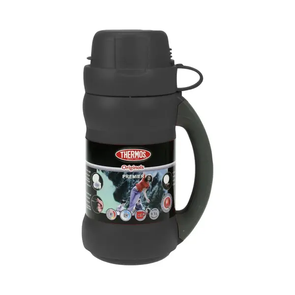 Thermos Premier Isoleerfles - 0L5 - Zwart thumbnail
