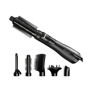 Revamp Progloss Airstyler - 6 In 1 Fohnborstel - 6 Opzetstukken - Ionentechnologie - Zwart