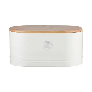 Typhoon Living Bread Bin, Cream