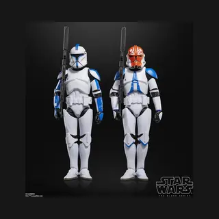 Hasbro Star Wars The Black Series Clone Trooper Lieutenant & Ahsoka’s Clone Trooper